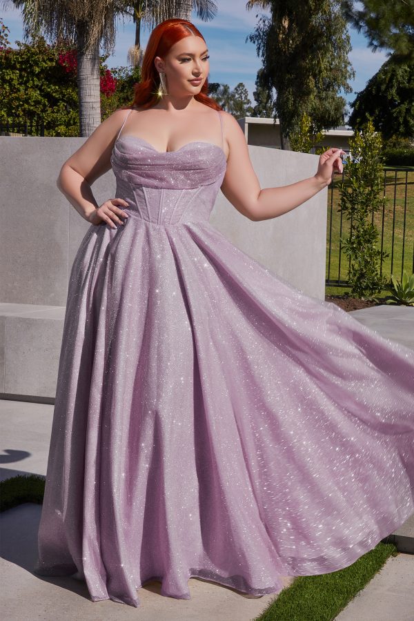GLITTER A-LINE GOWN - Image 2