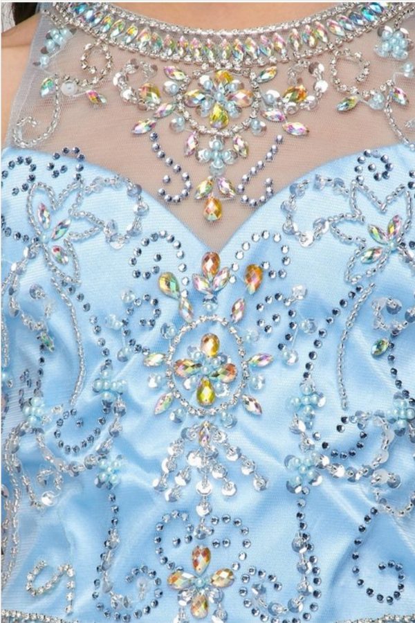Halter Neck with Pearls & Jewels - Image 3