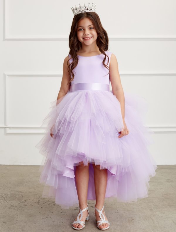 Satin bodice with a removable satin ribbon sash - Image 2