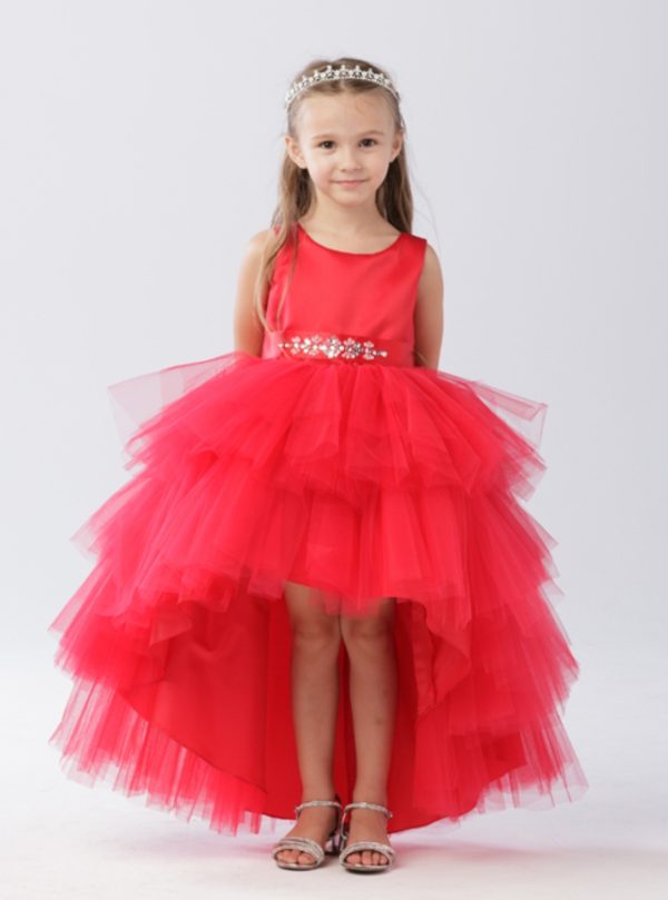 Satin bodice with a removable satin ribbon sash - Image 6