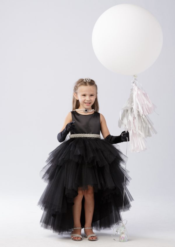 Satin bodice with a removable satin ribbon sash - Image 3