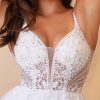 LAYERED TULLE A-LINE BRIDAL GOWN - Image 2