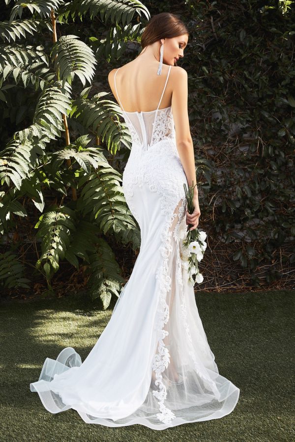 MERMAID ILLUSION BRIDAL GOWN - Image 2
