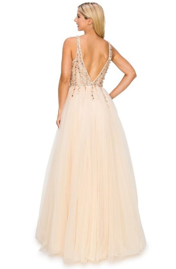 Sequin Lace Tulle Dress - Image 4