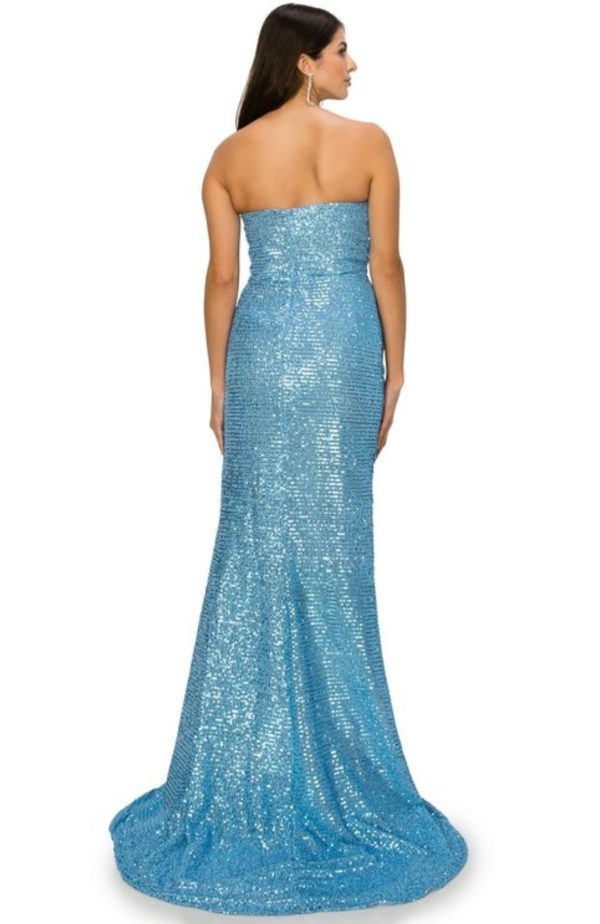 Sequin Evening Dress - Image 2