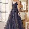 EMBROIDERED BODICE BALL GOWN