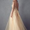 EMBROIDERED BODICE BALL GOWN - Image 3