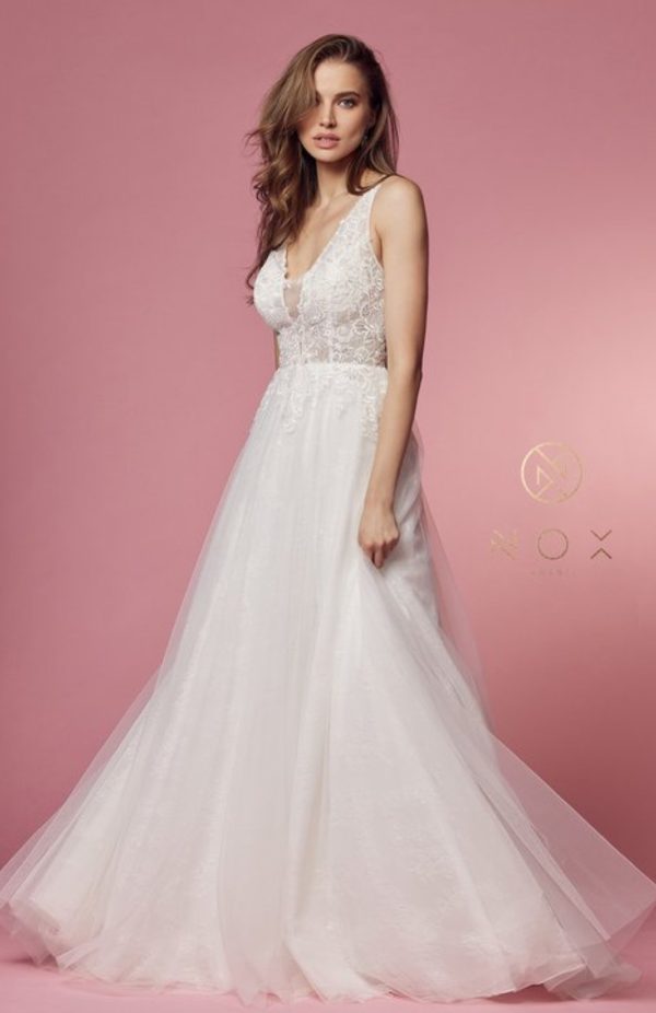 FLOWER APPLIQUE DRESS