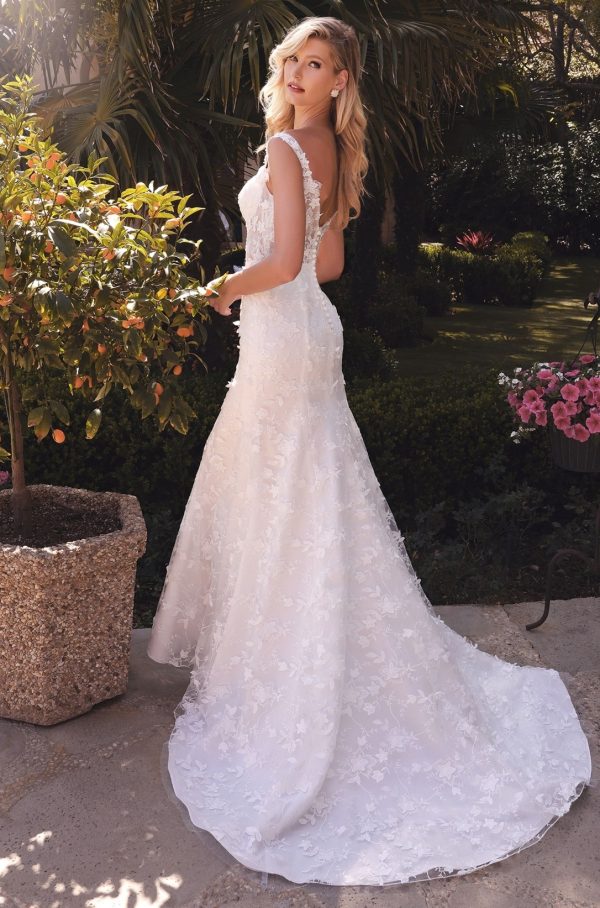 FLORAL MERMAID WEDDING GOWN - Image 2