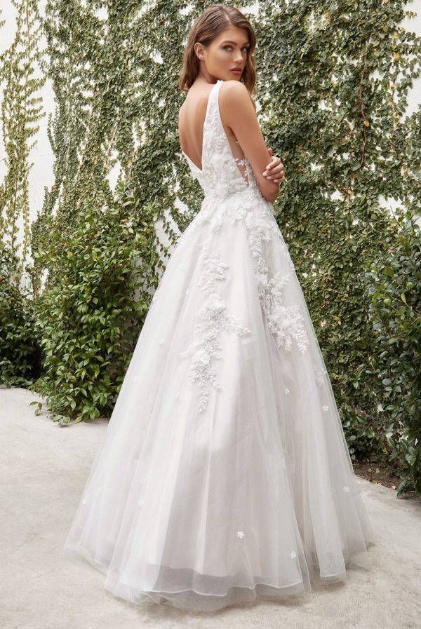 GARDENIA LACE WEDDING BALL GOWN - Image 2