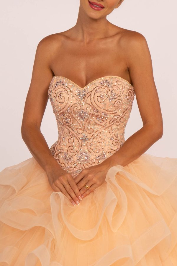 GL2515 Elizabeth K Rhinestone Embellished Sweetheart Ball Gown - Image 6
