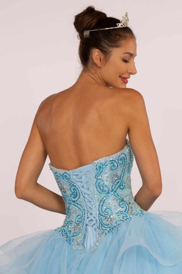 GL2515 Elizabeth K Rhinestone Embellished Sweetheart Ball Gown - Image 2