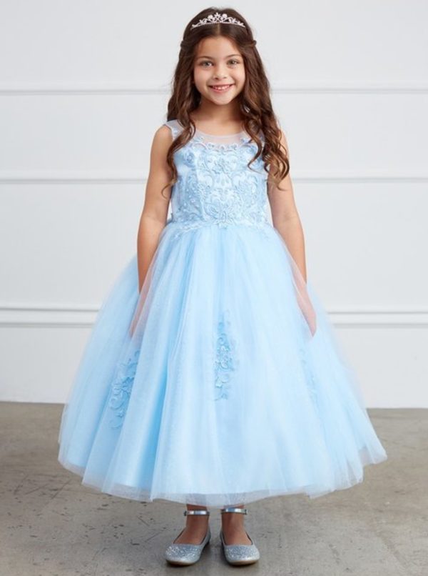 Illusion Sweetheart Neckline Dress