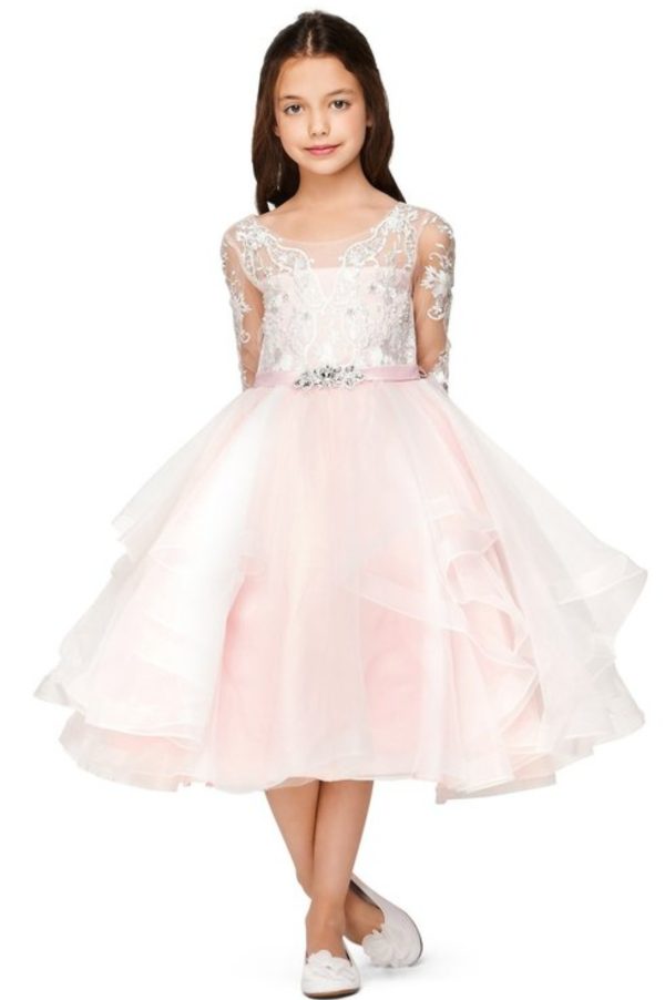 V neck tulle dress - Image 3