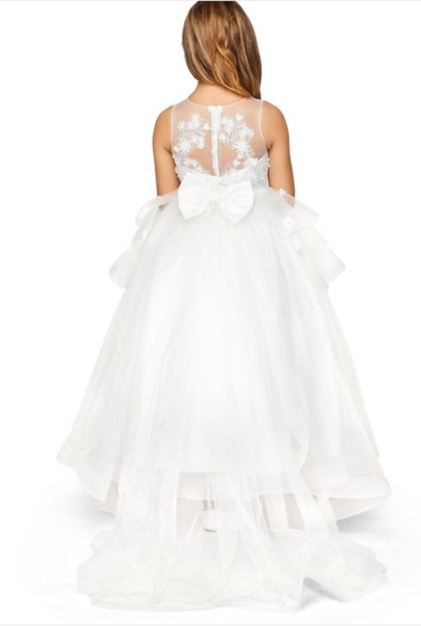 3D Tulle Flower Girl Dress - Image 3