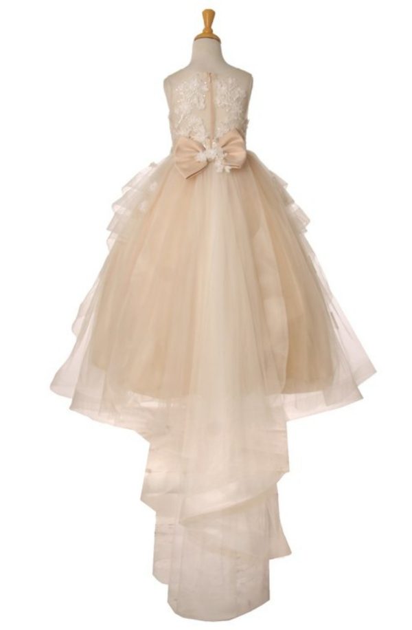 3D Tulle Flower Girl Dress - Image 8