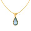 18K gold plated Stainless steel necklace, Intensity