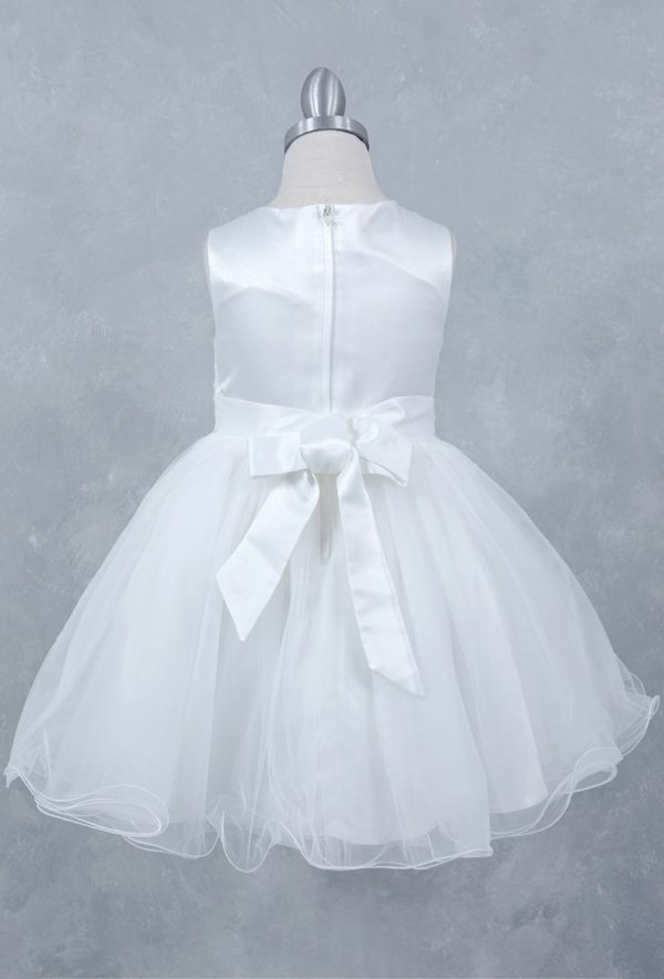 White Lace Tulle Dress - Image 3