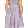 Lilac Shimmer Glittery Dress - Image 3